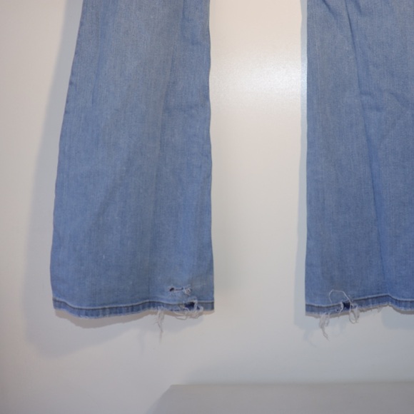 MISS ME - WOMENS HIGH-RISE FLARE JEANS Plain with stretch - Picture 16 of 16